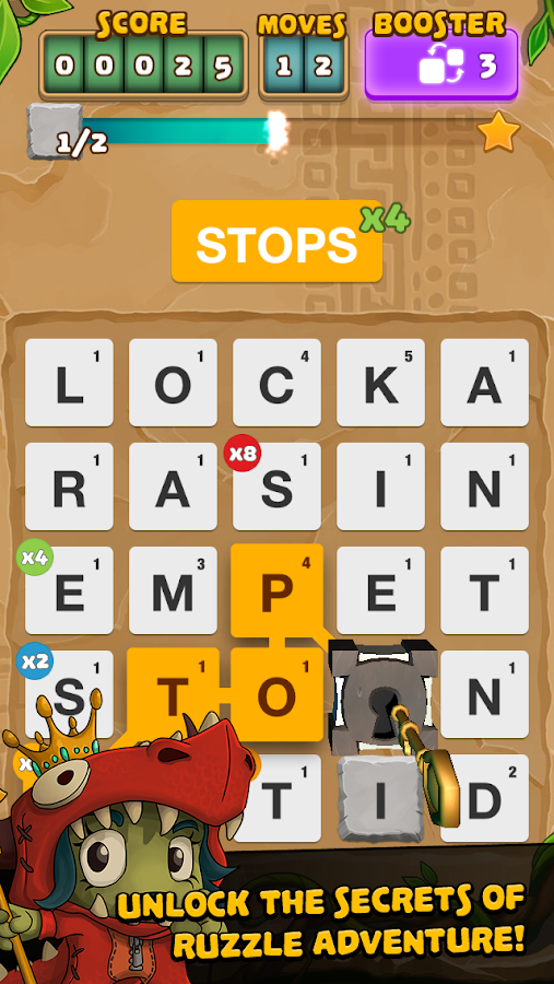 Ruzzle Adventure - screenshot