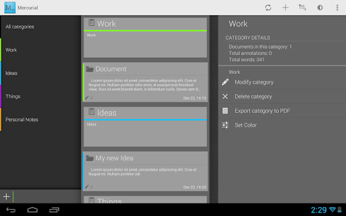 Free Download Mercurial: Text Editor/Journal APK for Android