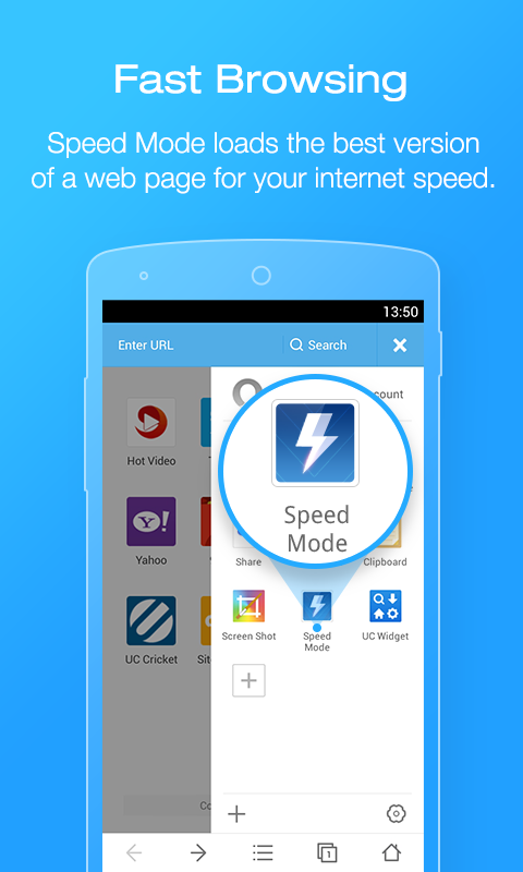 UC Browser for Android - screenshot