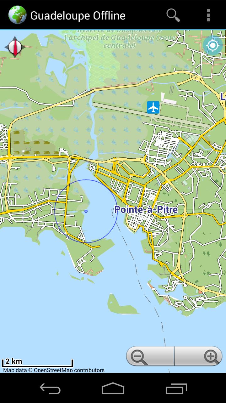 Offline Map Guadeloupe, France Screen 2