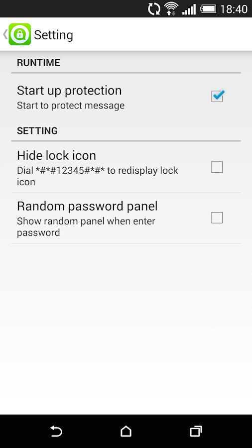 Chat App Lock - screenshot