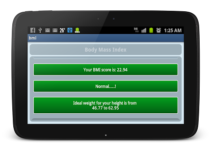 Ideal Weight Calculator Screenshots 0