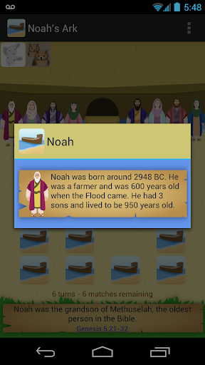 【免費家庭片App】Noah's Ark Bible Match Game-APP點子