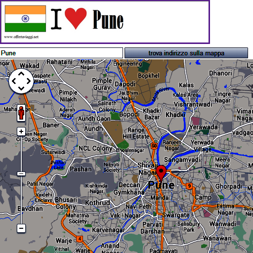 Pune map