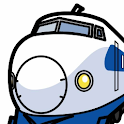 駅着 in 新幹線 logo
