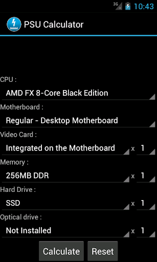 PSU Calculator