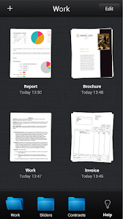 Мой Cканер, документа в PDF screenshot