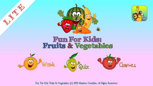 Fun4Kids: Fruits Veggies Lite