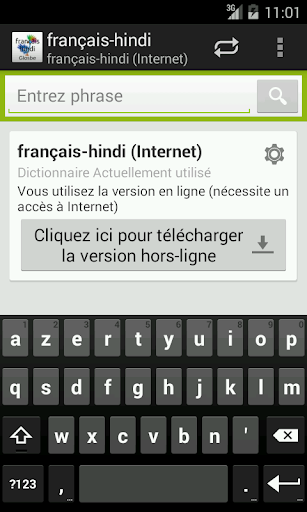 French-Hindi Dictionary