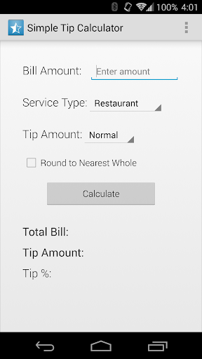 Simple Tip Calculator