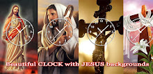Jesus Clock Live Wallpaper by Galaxy Launcher APK
