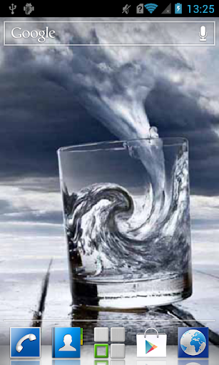 Clouds in a glass LWP