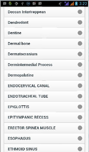 Anatomy Human Dictionary