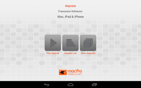 Course for Keynote: Mac iOS