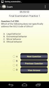 CISSP Evaluator Practice Exams Screenshots 5