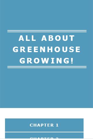 ALL ABOUT GREENHOUSE GROWING