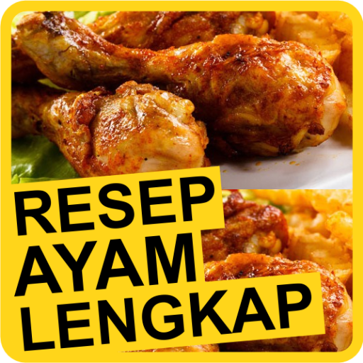 RESEP AYAM LENGKAP LOGO-APP點子