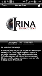 Irina Production poster 4