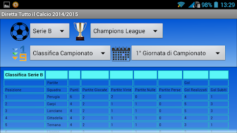 Live football b-series 14-15 poster 5