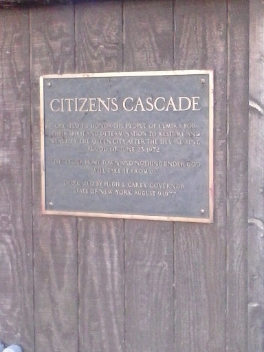 Citizens Cascade Plaque