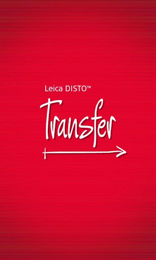Leica DISTO™ transfer