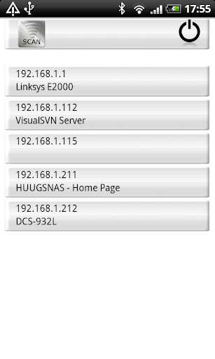 Network Devices List Access