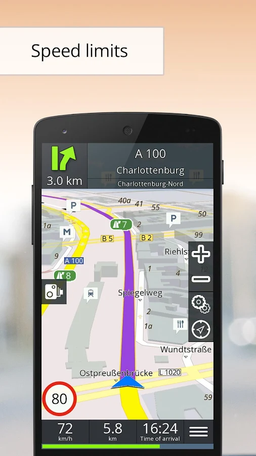 GPS Hавигация BE-ON-ROAD навигатор на андроид