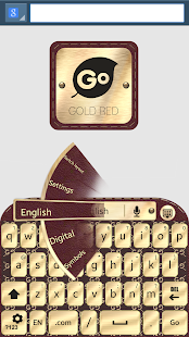 How to mod Gold Red Go Keyboard patch 1.0 apk for pc