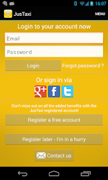 Justaxi: A Taxi Comparison App poster 5