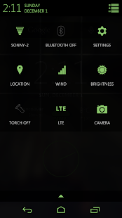 Faded Green CM11 AOKP Theme - screenshot thumbnail