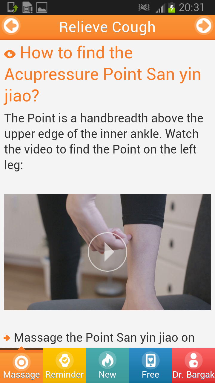 Everyday Healthy - Acupressure Screen 2