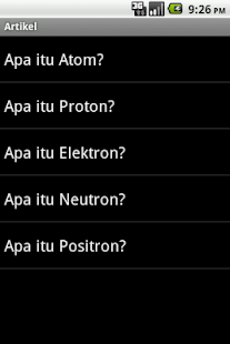   Sains dan Teknologi- screenshot thumbnail   