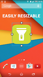 Simple Flashlight WIDGET poster 2