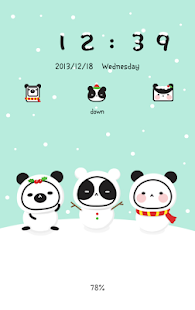 How to install 폰 테마샵 판다 스노우맨 고락커 테마 lastet apk for pc