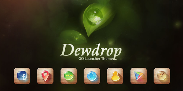 Dewdrop GO Launcher Theme(圖5)-速報App