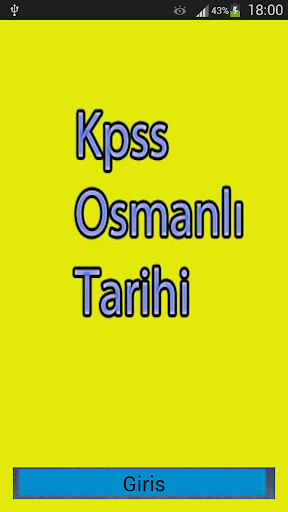 Kpss Osmanlı Tarihi
