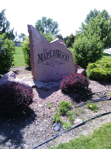 Maplewood Subdivision Marker