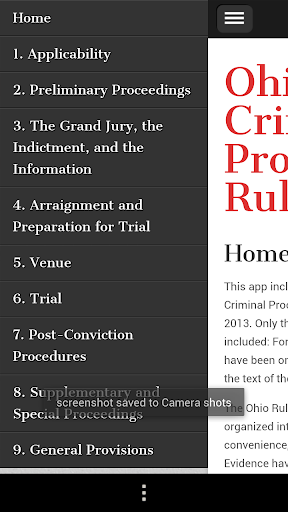 【免費商業App】Ohio Criminal Procedure Rules-APP點子