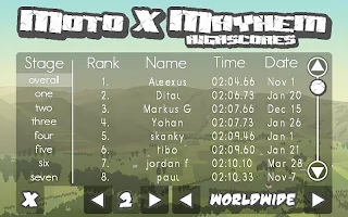 Moto X Mayhem Free screenshot