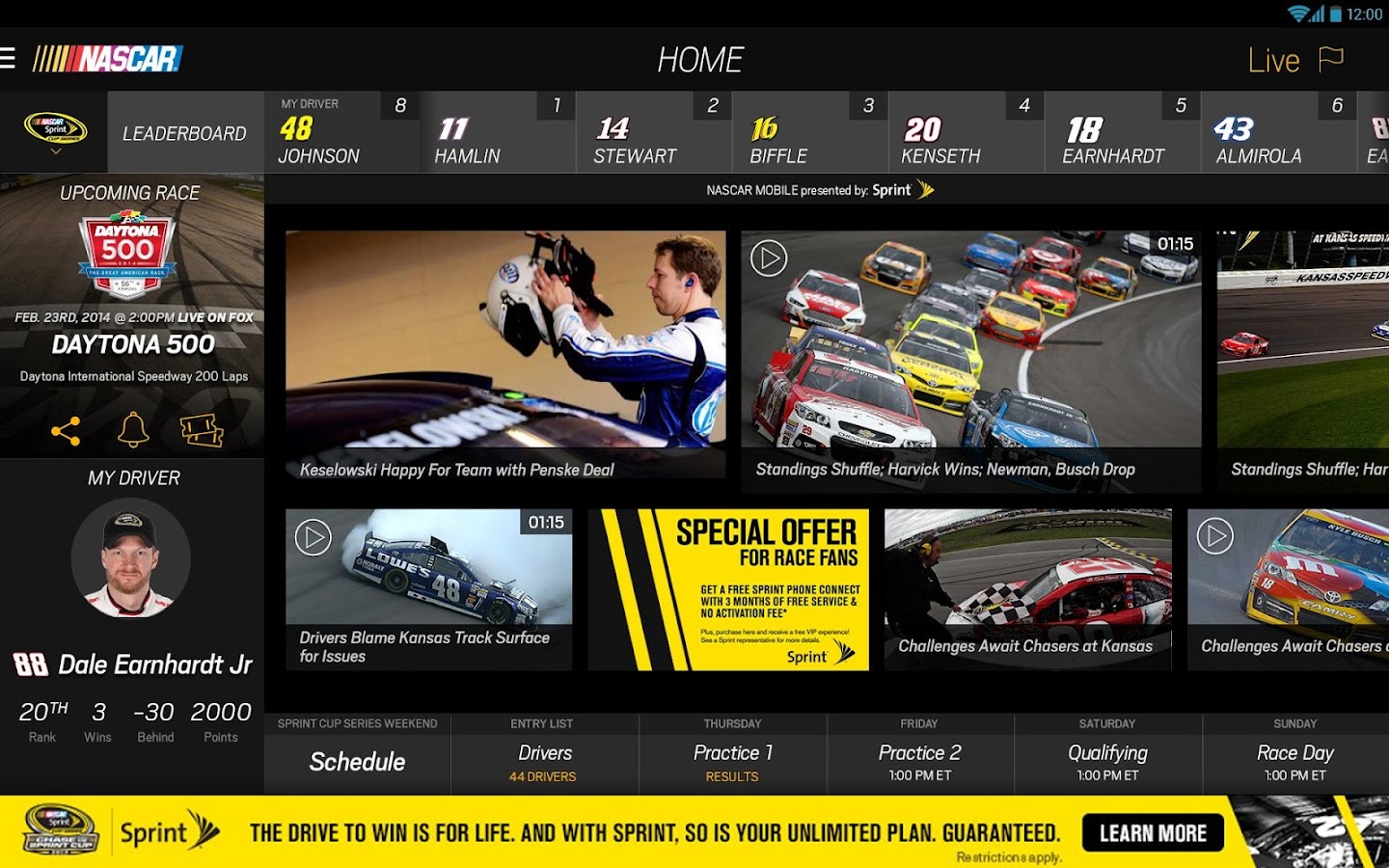 NASCAR MOBILE - screenshot