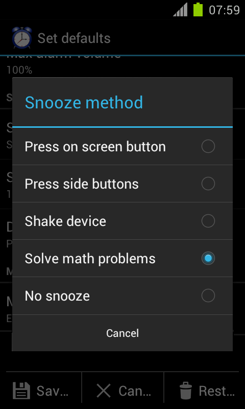 鬧鐘 (Alarm Clock) Xtreme - screenshot