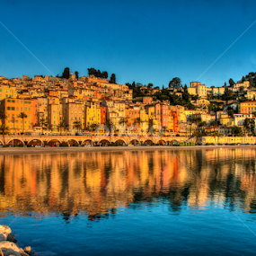 MENTON by Cédric Nouvel - City,  Street & Park Vistas