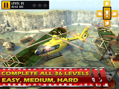 【免費賽車遊戲App】Helicopter 3D Rescue Parking-APP點子