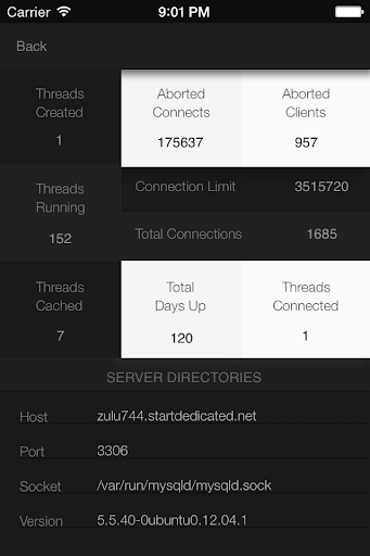 Mysql Status Monitor