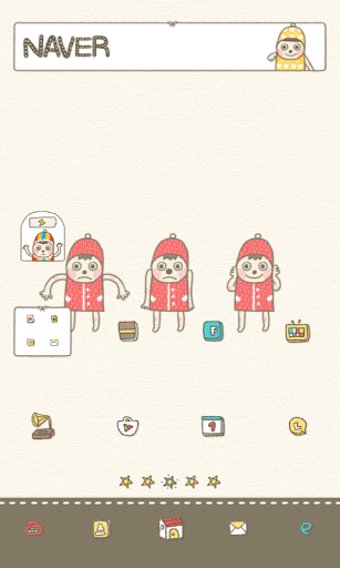 Knit Man Dodol launcher theme