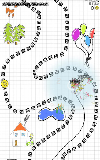 Scribble Racer☆Fun Simple Game