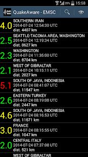 QuakeAware Earthquakes Near Me(圖1)-速報App