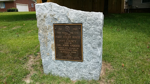First Courthouse of Pitt County Marker 1760-1930