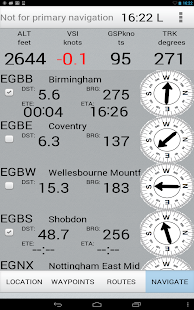 Aviation Waypoint Navigation