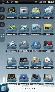 Clouds Theme TSF Shell - screenshot thumbnail